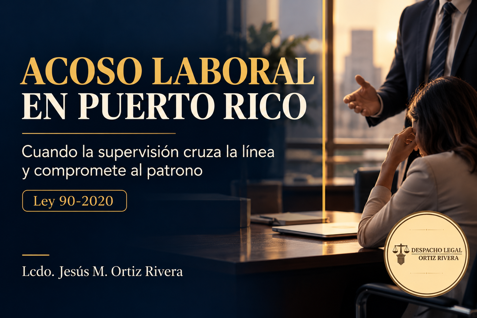Acoso laboral en Puerto Rico: cuando la supervisión cruza la línea y compromete al patrono
