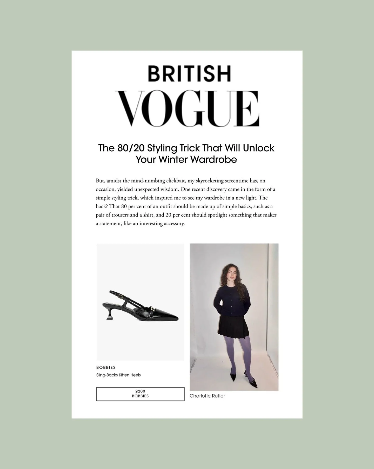 It&rsquo;s a @bobbies autumn, and we&rsquo;re living for it 🍂