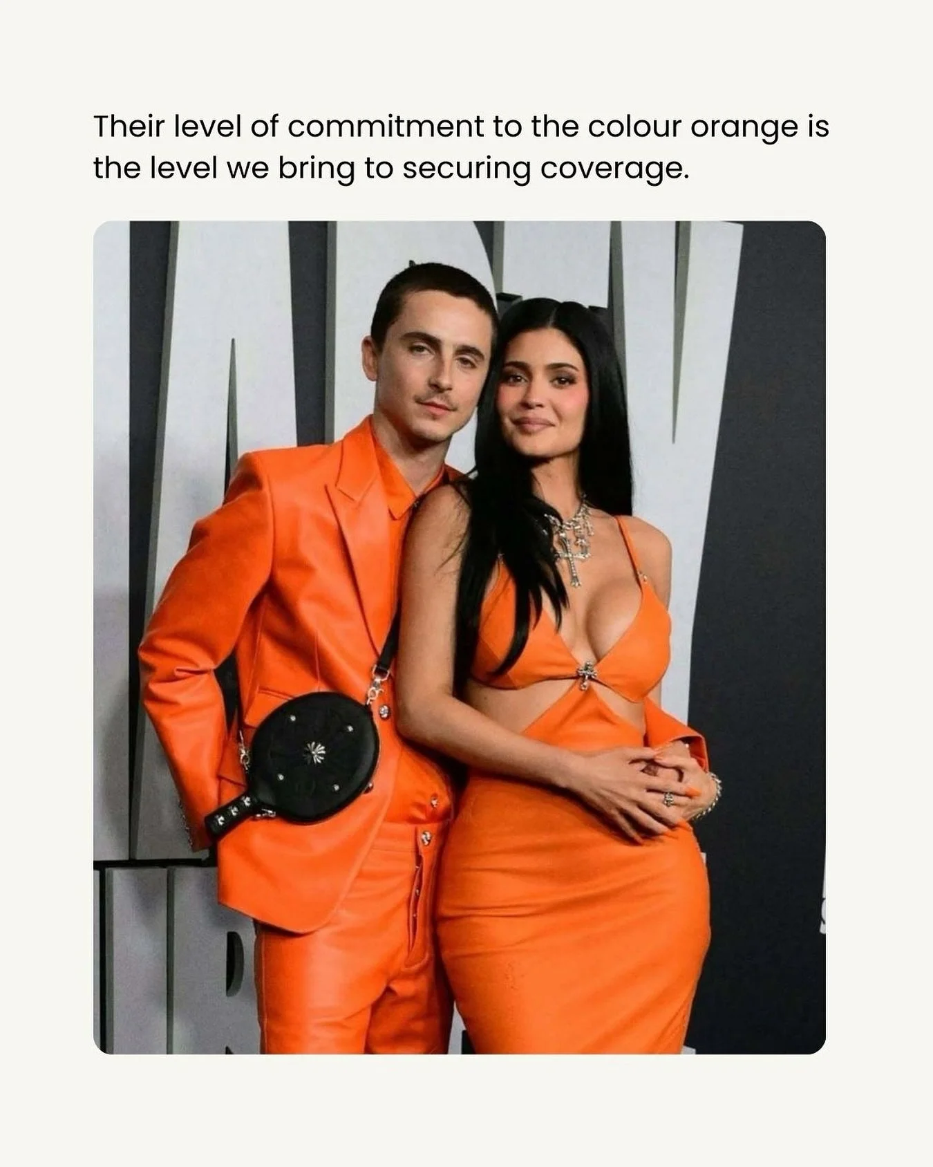 No half measures taken here 🧡