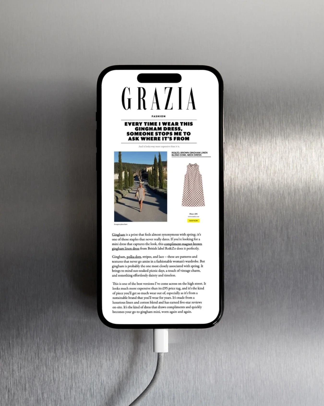 Looking for guaranteed compliments? @ro_and_zo has your go-to Summer dress sorted 🌞