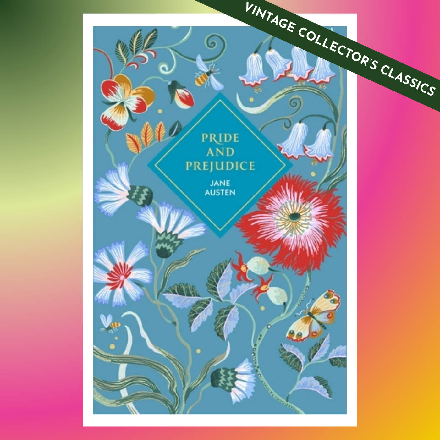 'Pride and Prejudice' by Jane Austen - Vintage Collector's Classics