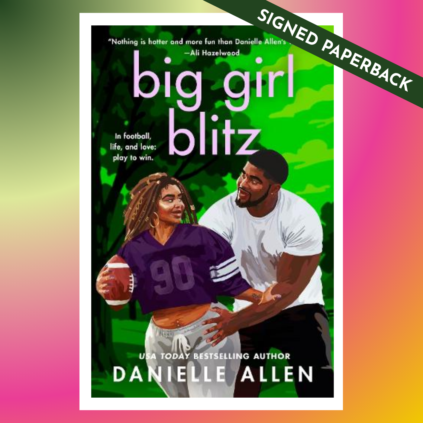 SIGNED: Big Girl Blitz by Danielle Allen