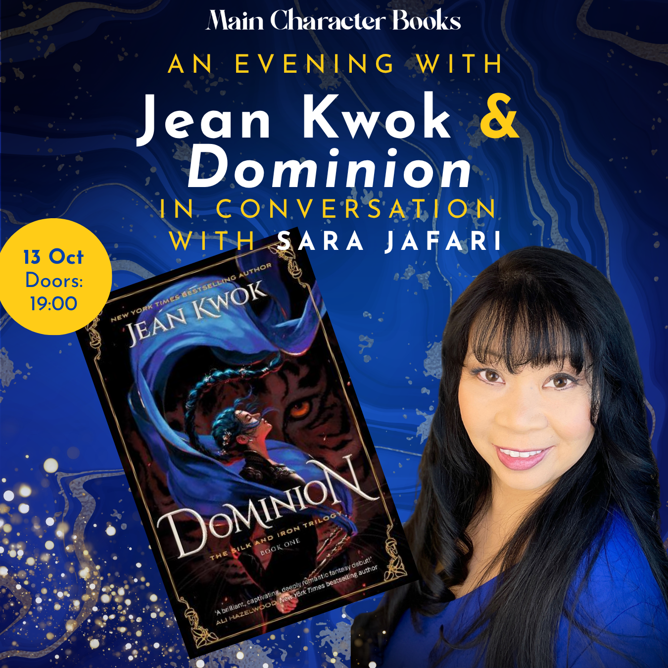 Dominion: Jean Kwok with Sara Jafari!