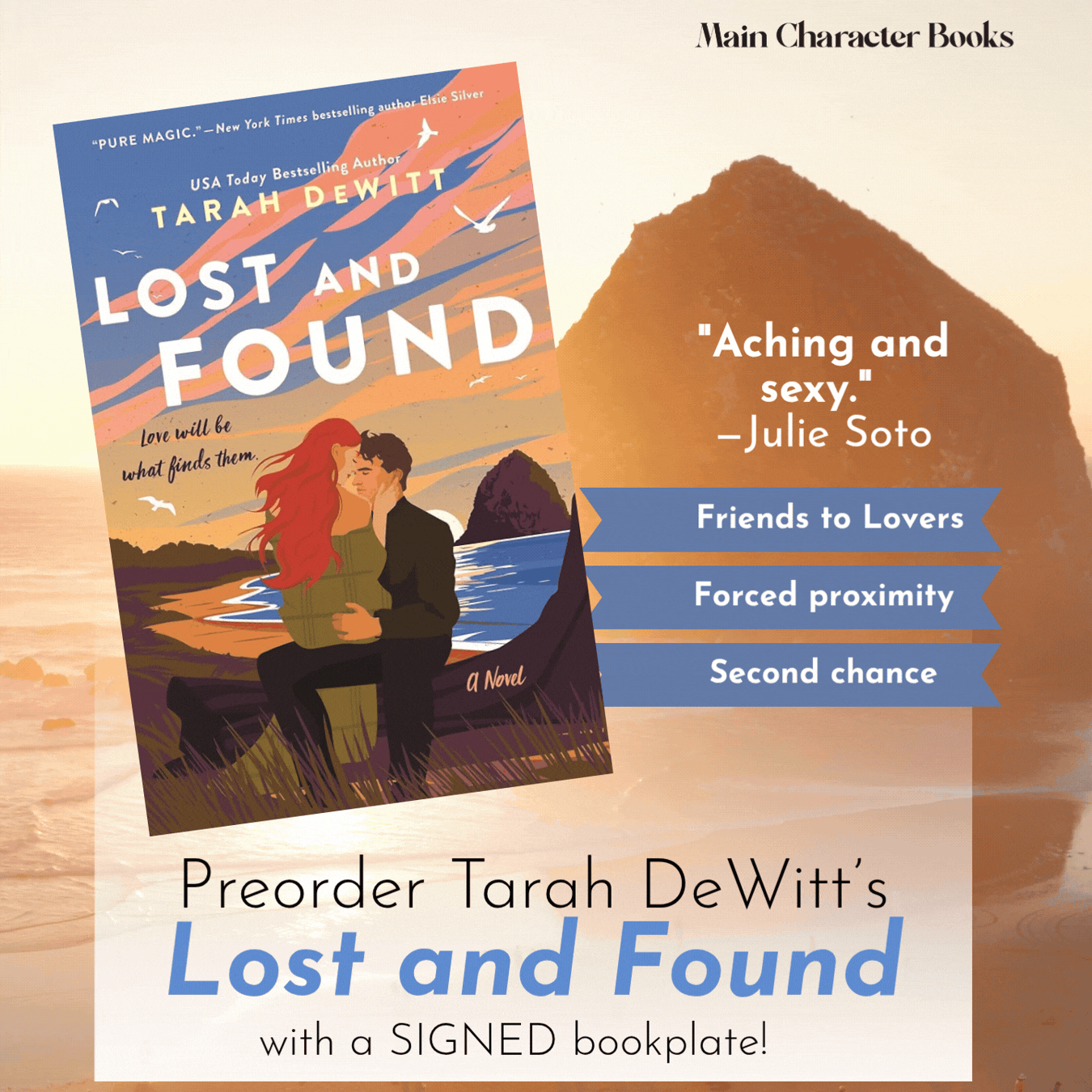 PREORDER: "Lost and Found" by Tarah DeWitt — with signed bookplate!