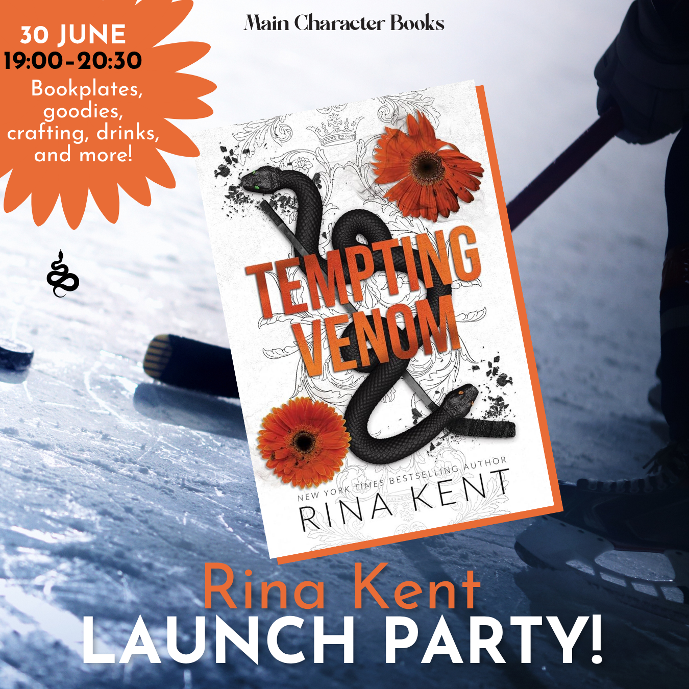 Book Release Party: Rina Kent's Tempting Venom!