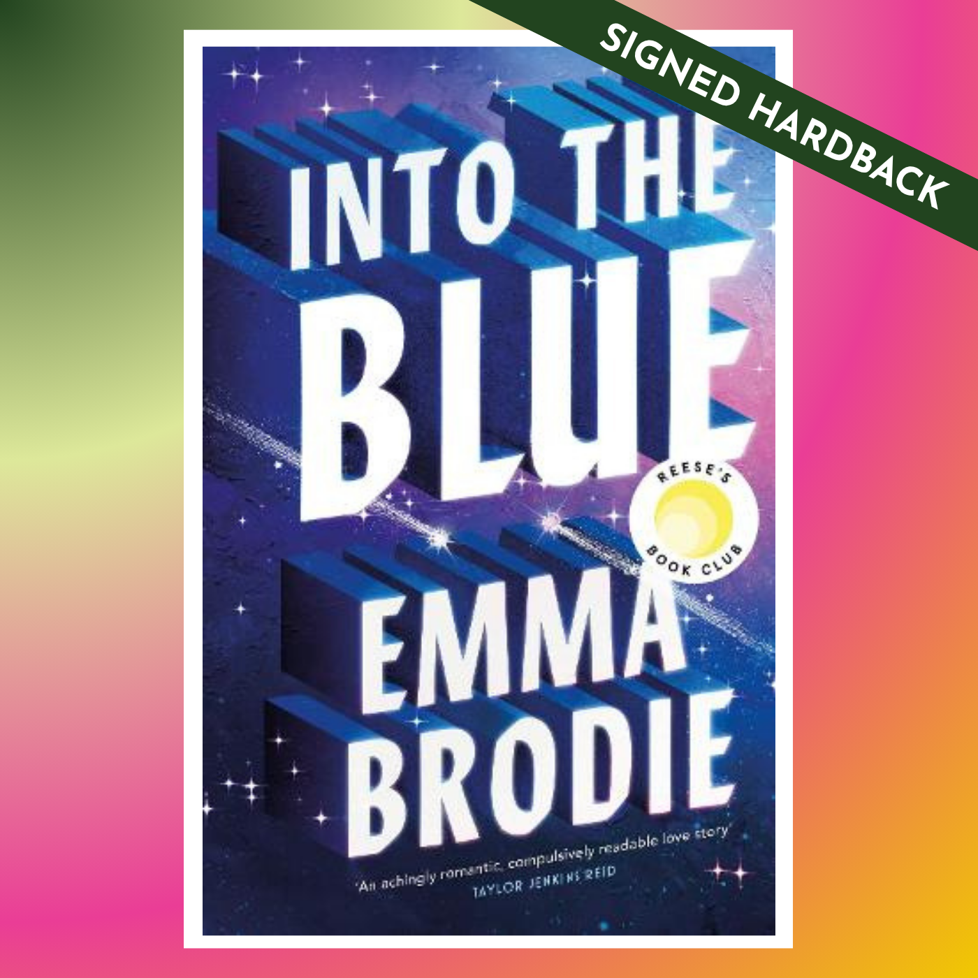 SIGNED HARDBACK: "Into the Blue" by Emma Brodie
