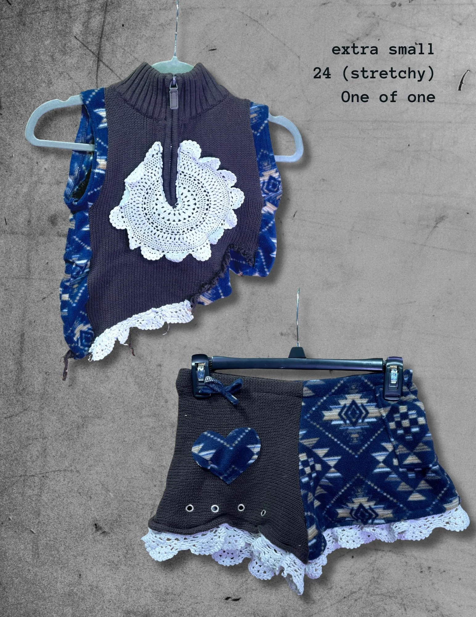 Upcycled 2-Piece Set