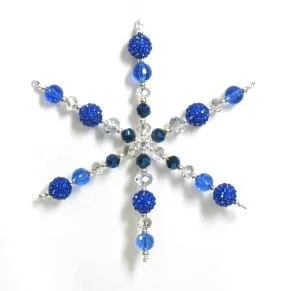 Snowflake Ornament Drop-In Workshop at Bead in Hand (Copy) (Copy)