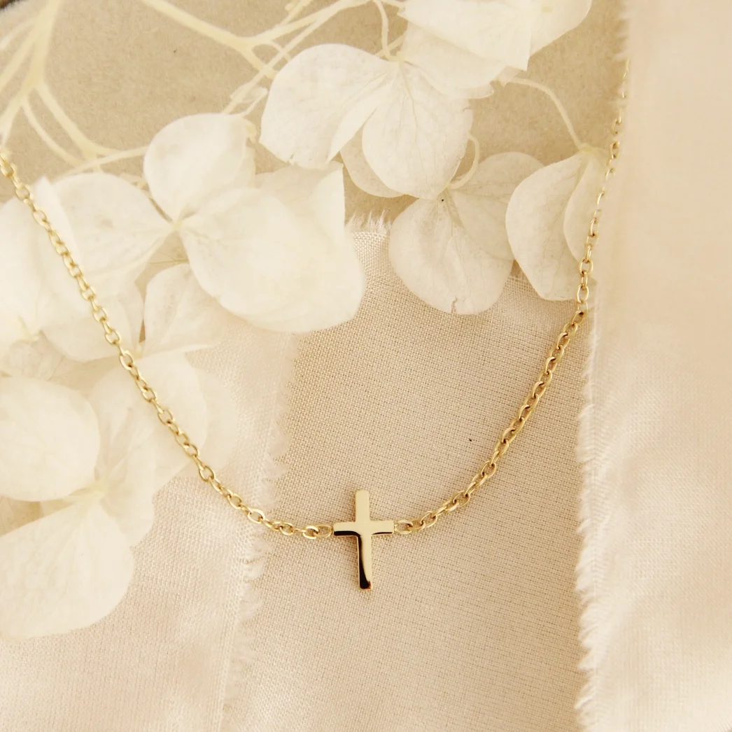 tiny cross necklace.webp