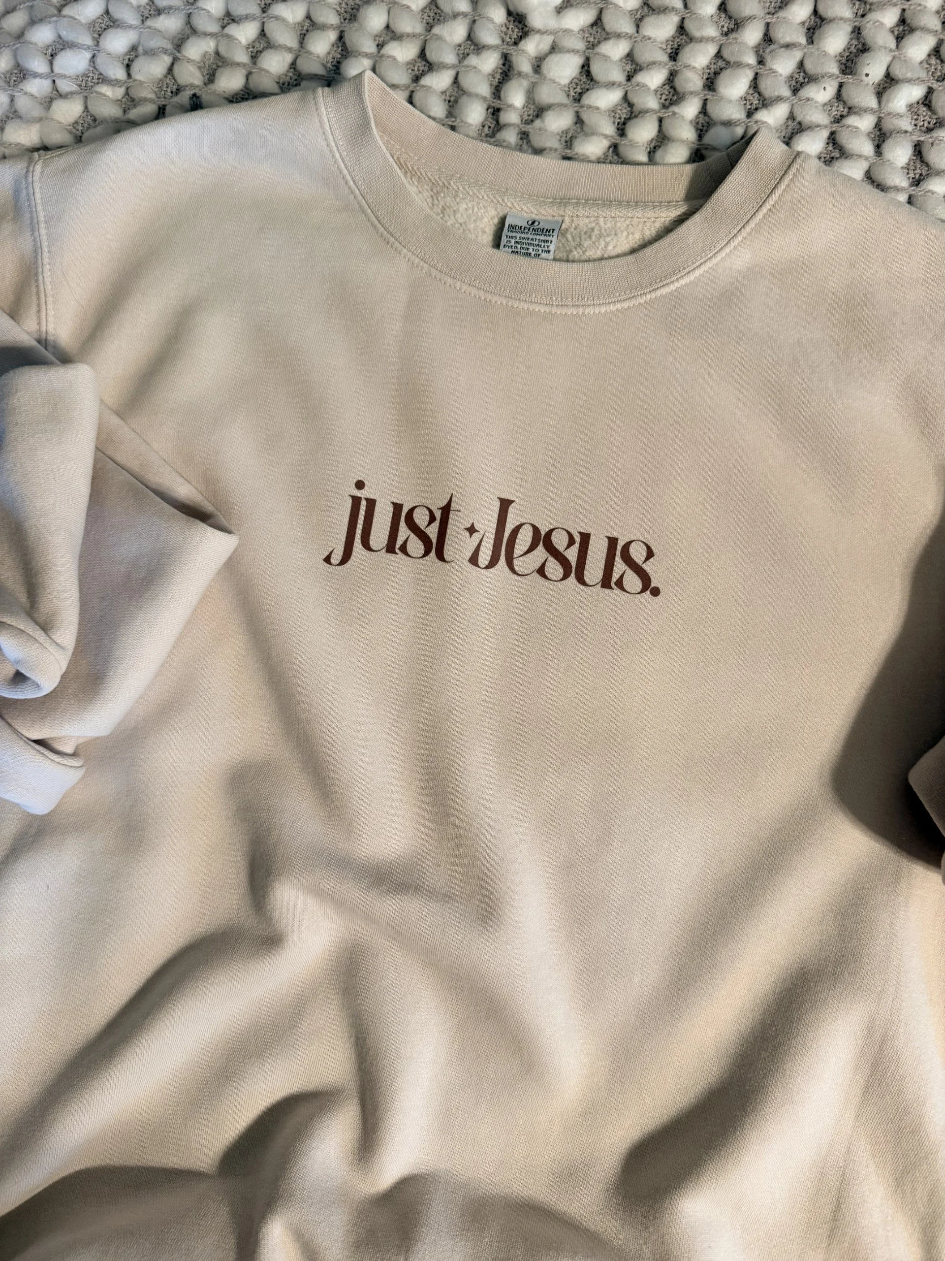 Just Jesus Crew Sweatshirt