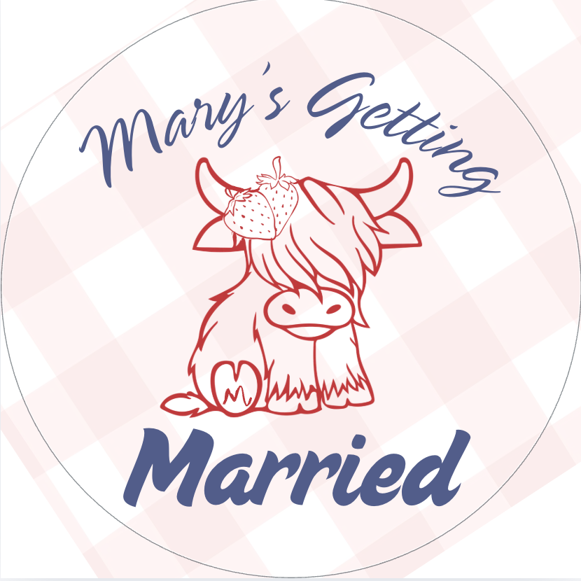 Highland Cow Sticker