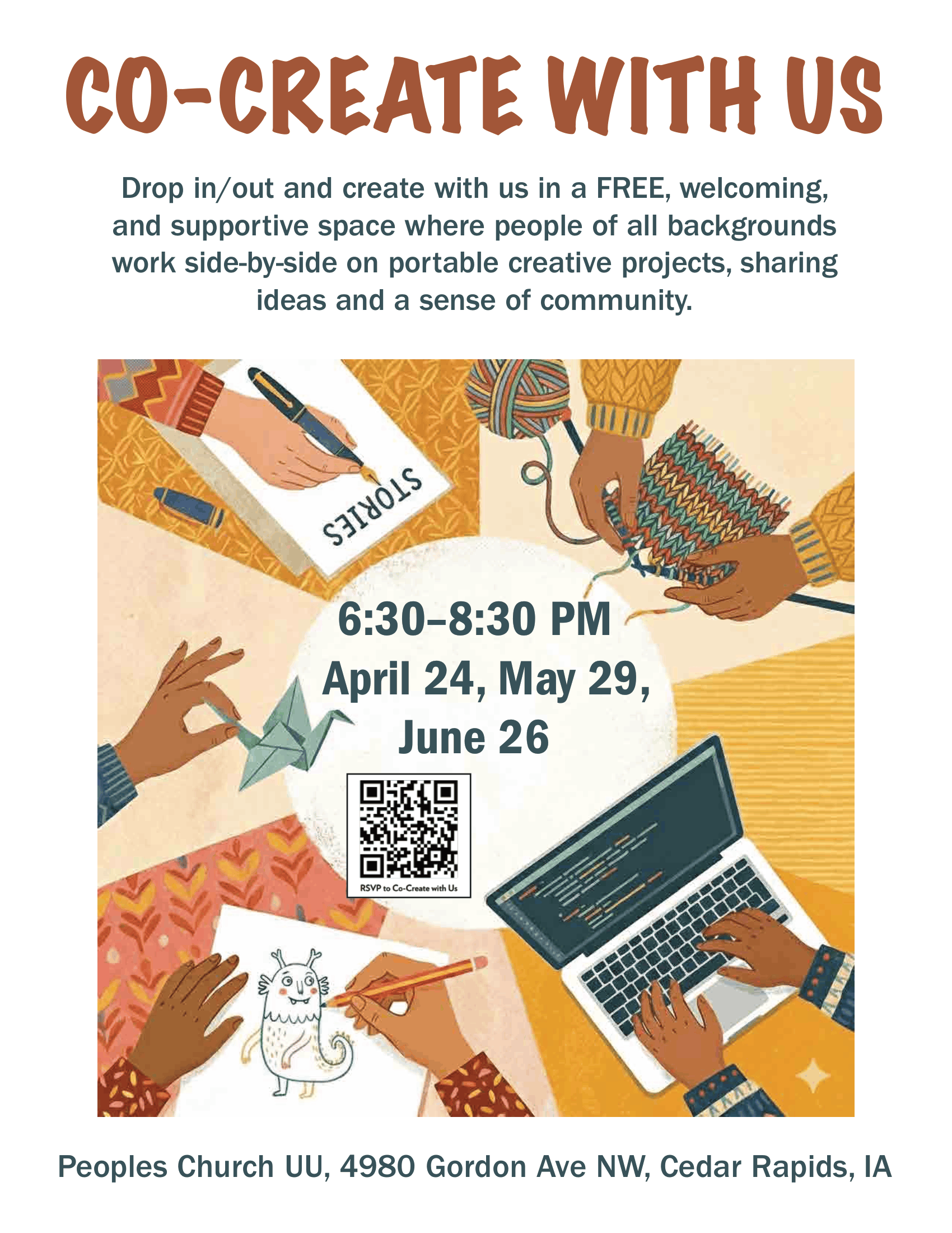 Co-Create with Us — PCUU.org