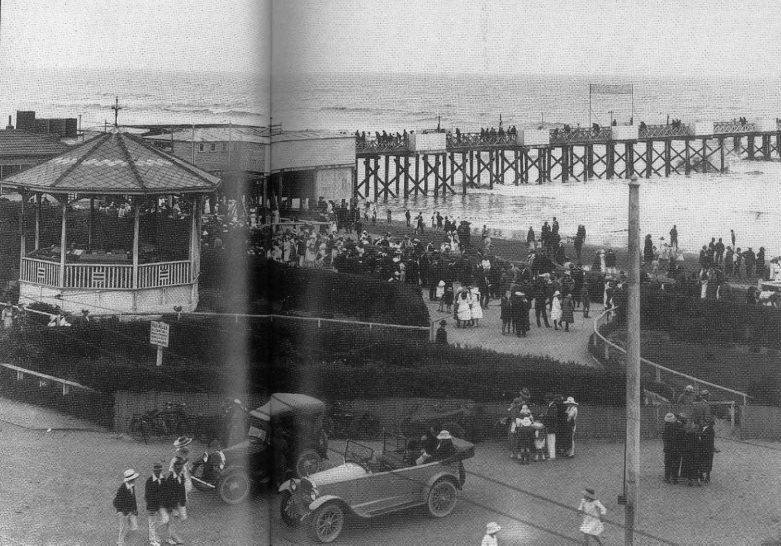 The foreshore in 1930's