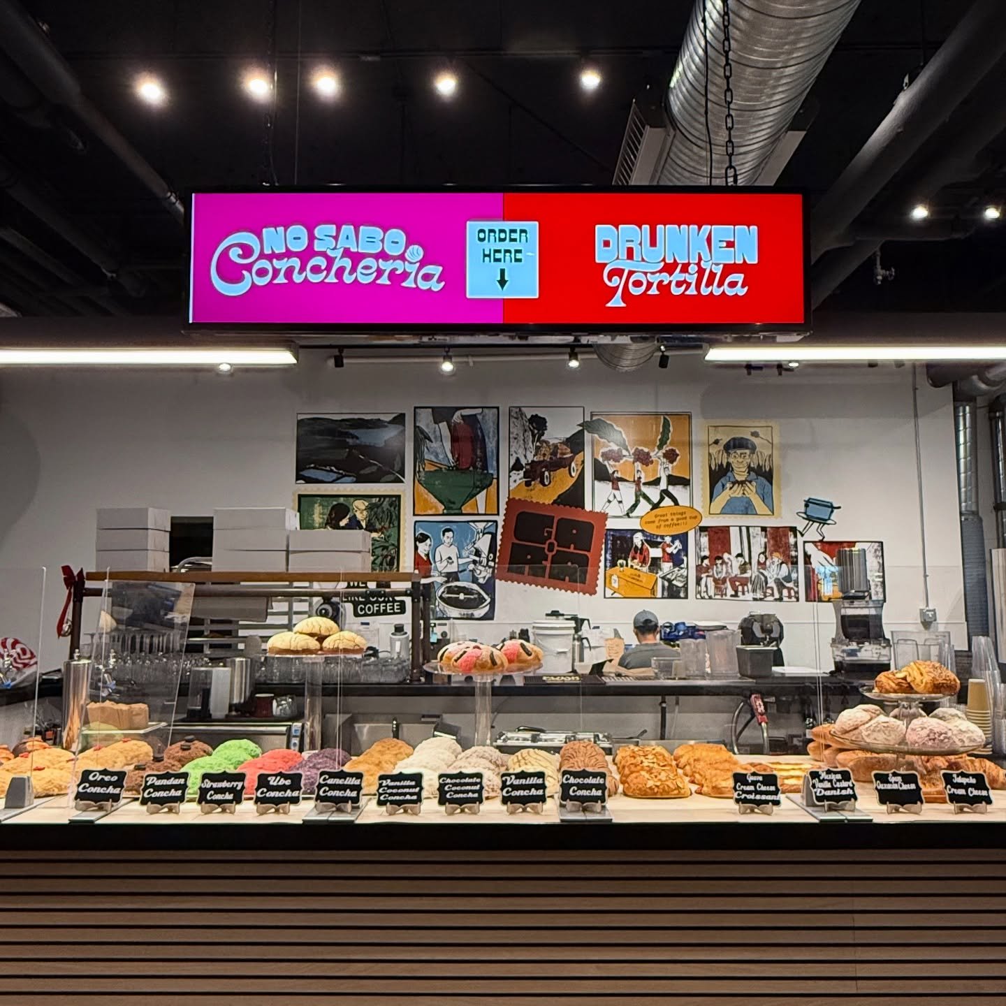 New sign, who dis? 🤩

#nosabo #conchas #pandulce #bakery #tacos