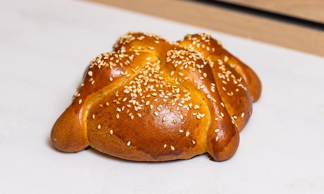 Sesame Seed Pan de Muerto