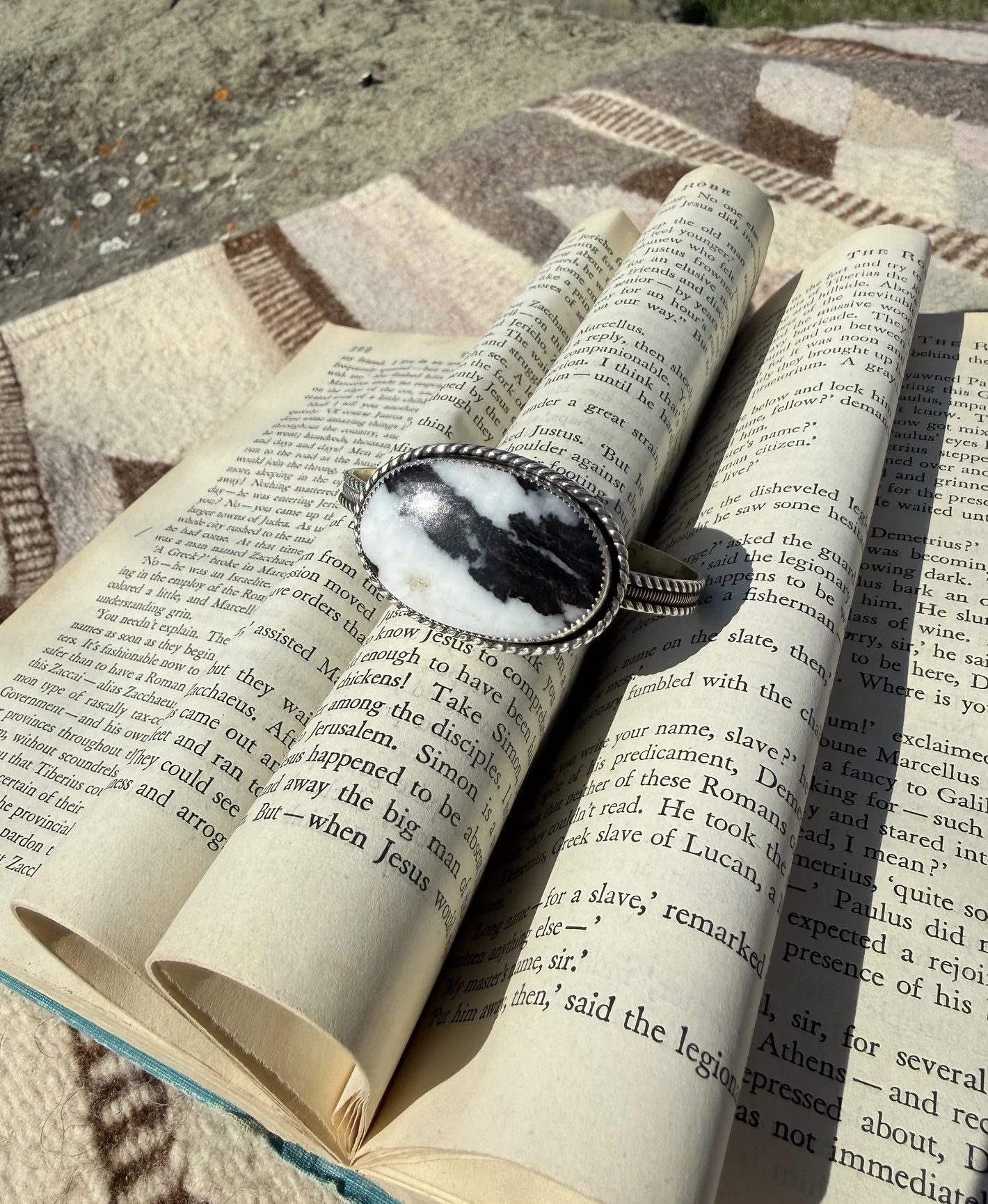 White Buffalo Cuff