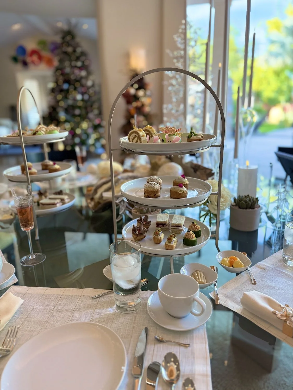 Afternoon Tea at Christmas at Home in Paradise Valley