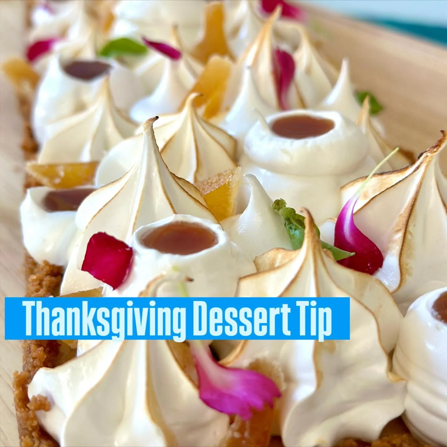 Less really is more. Elegance is not excess. Add one stunning dessert centerpiece&mdash;something refined, seasonal, and beautifully crafted&mdash;to elevate the entire holiday table. A touch of luxury transforms the experience for your guests. 

#Th