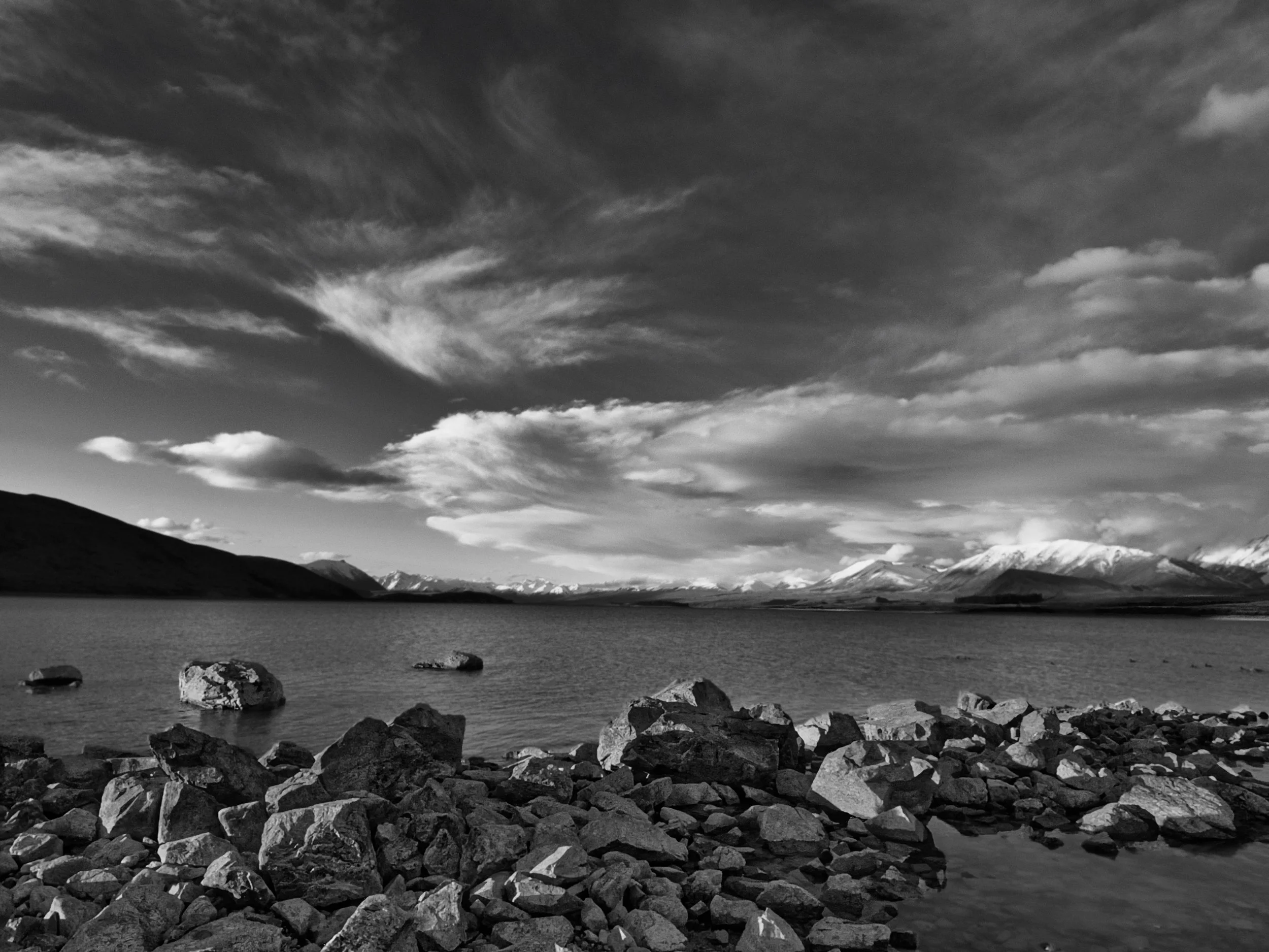 View across Lake Tekapo