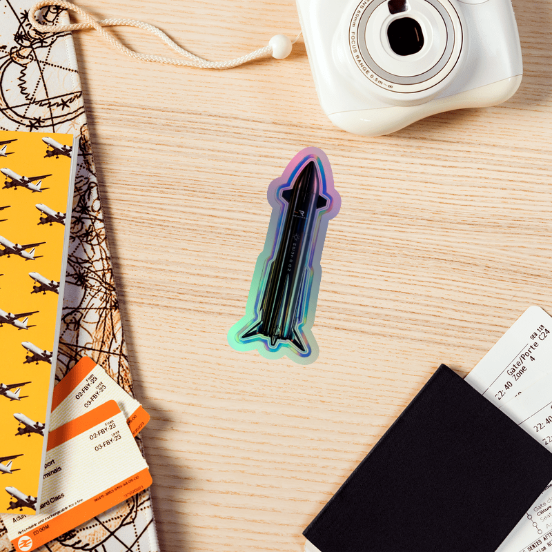 Neutron | Holographic Sticker