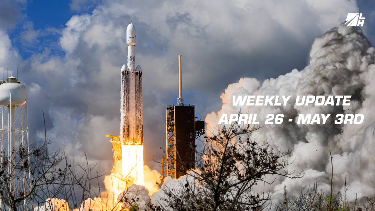 Weekly Spaceflight Update: April 26 – May 3rd