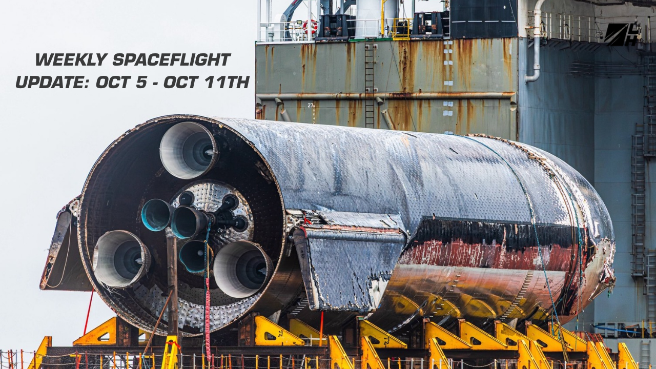 Weekly Spaceflight Update: October 5 - October 11th