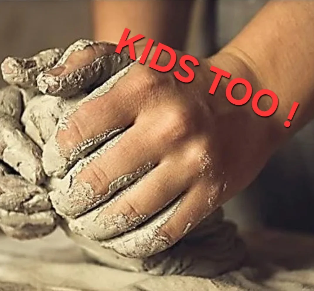 Pottery Night - hand crafted project - ages 7+  May 6