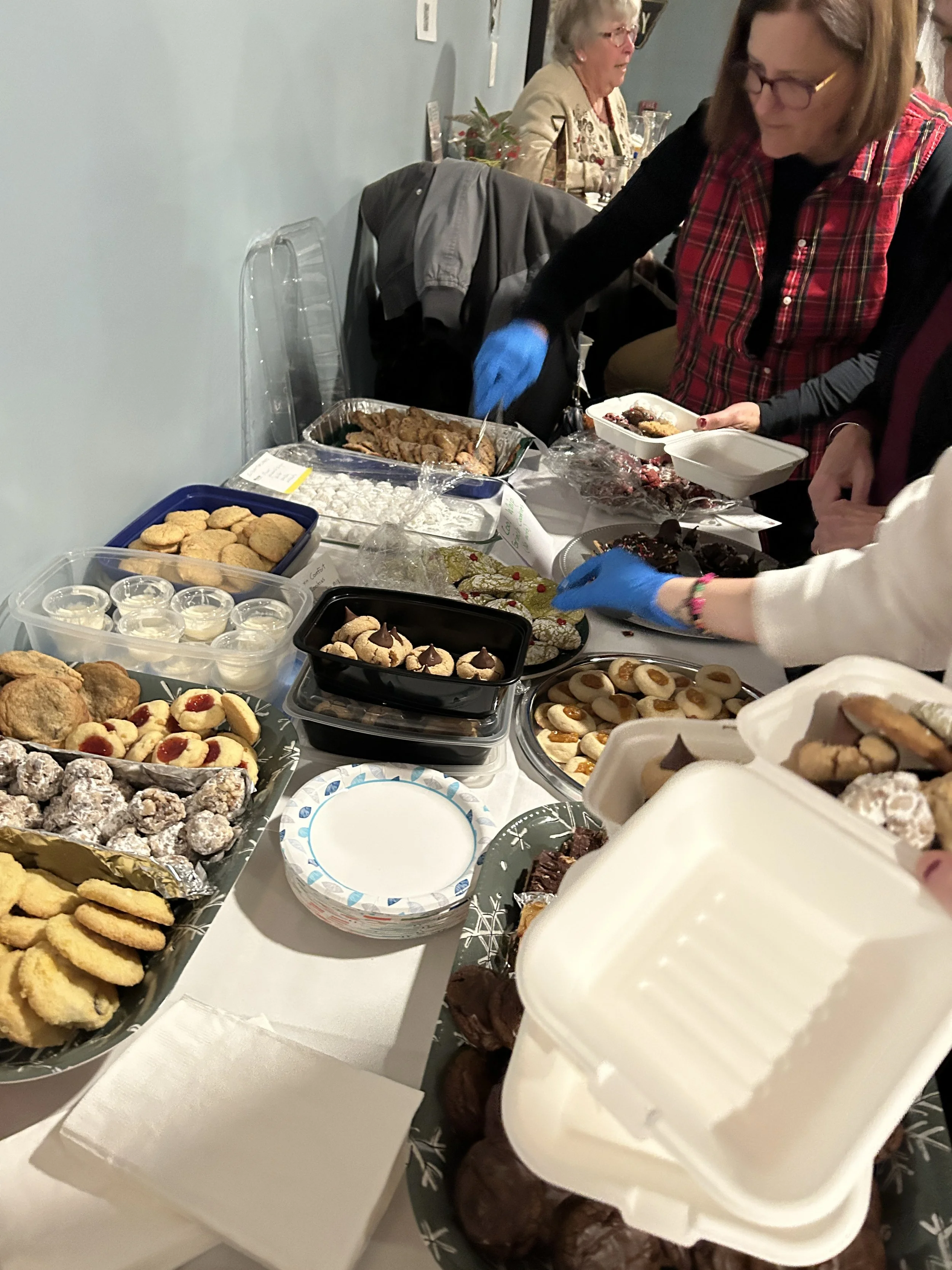 Holiday banquet cookie swap 2025