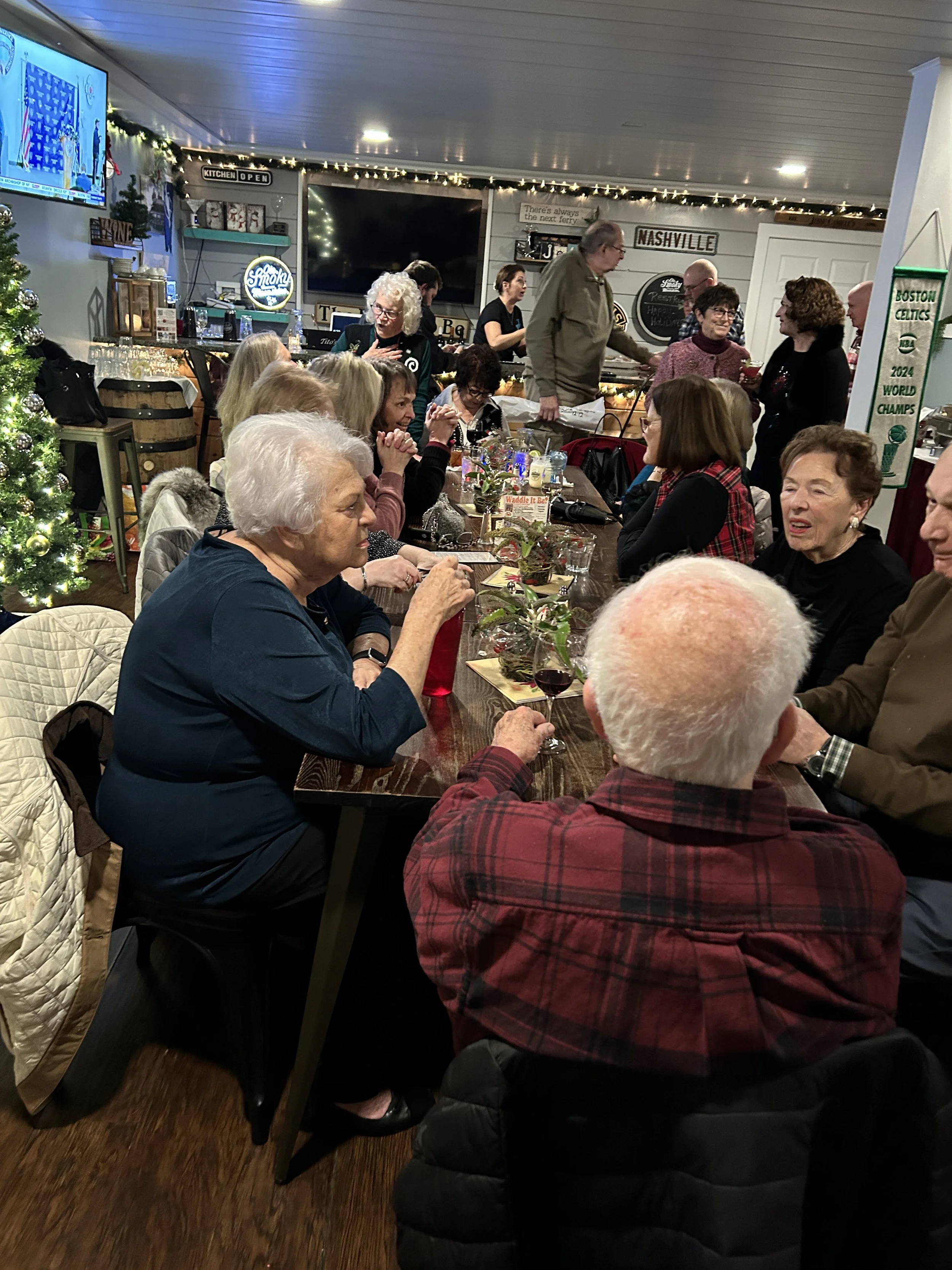 Annual holiday banquet dinner