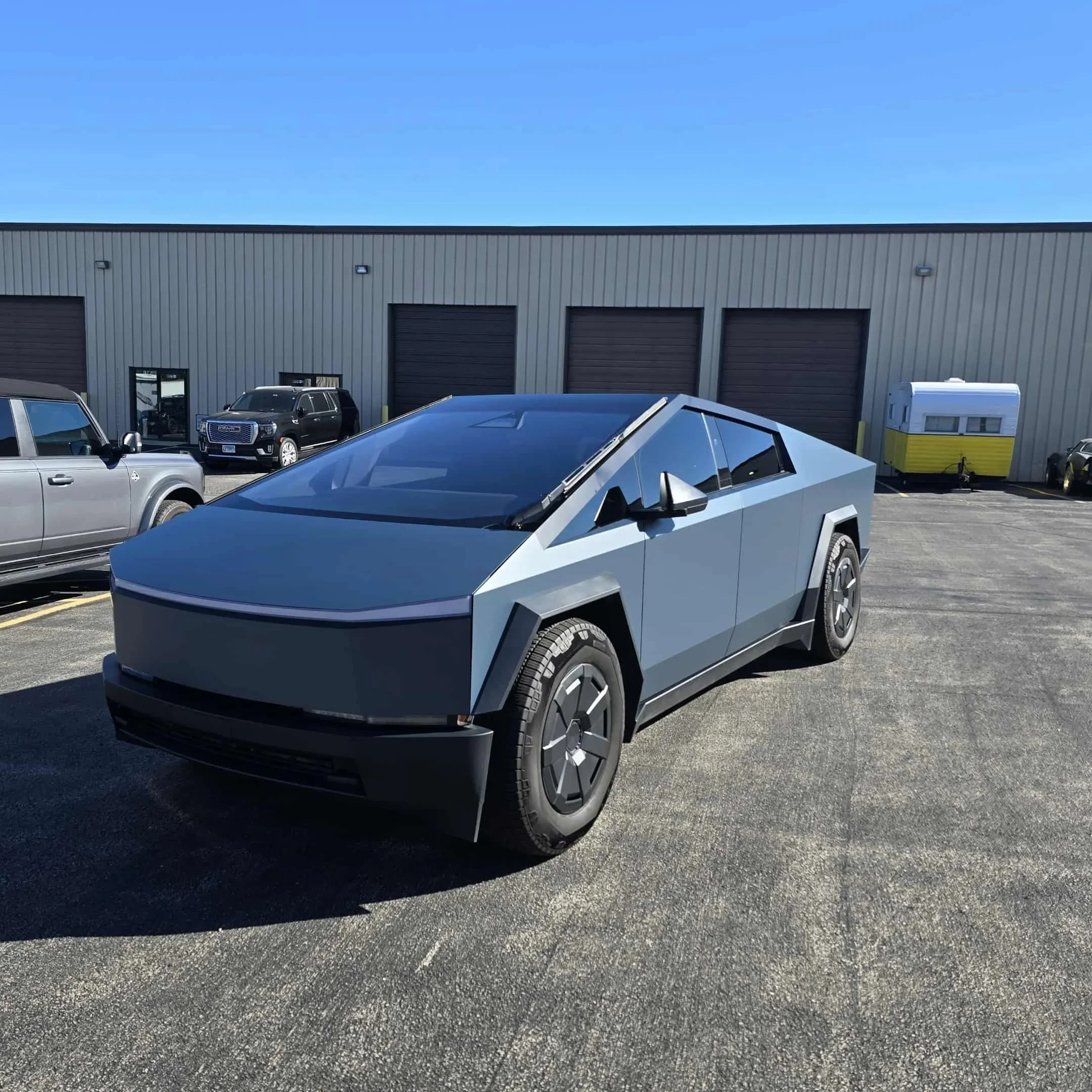 tesla cybertruck color ppf