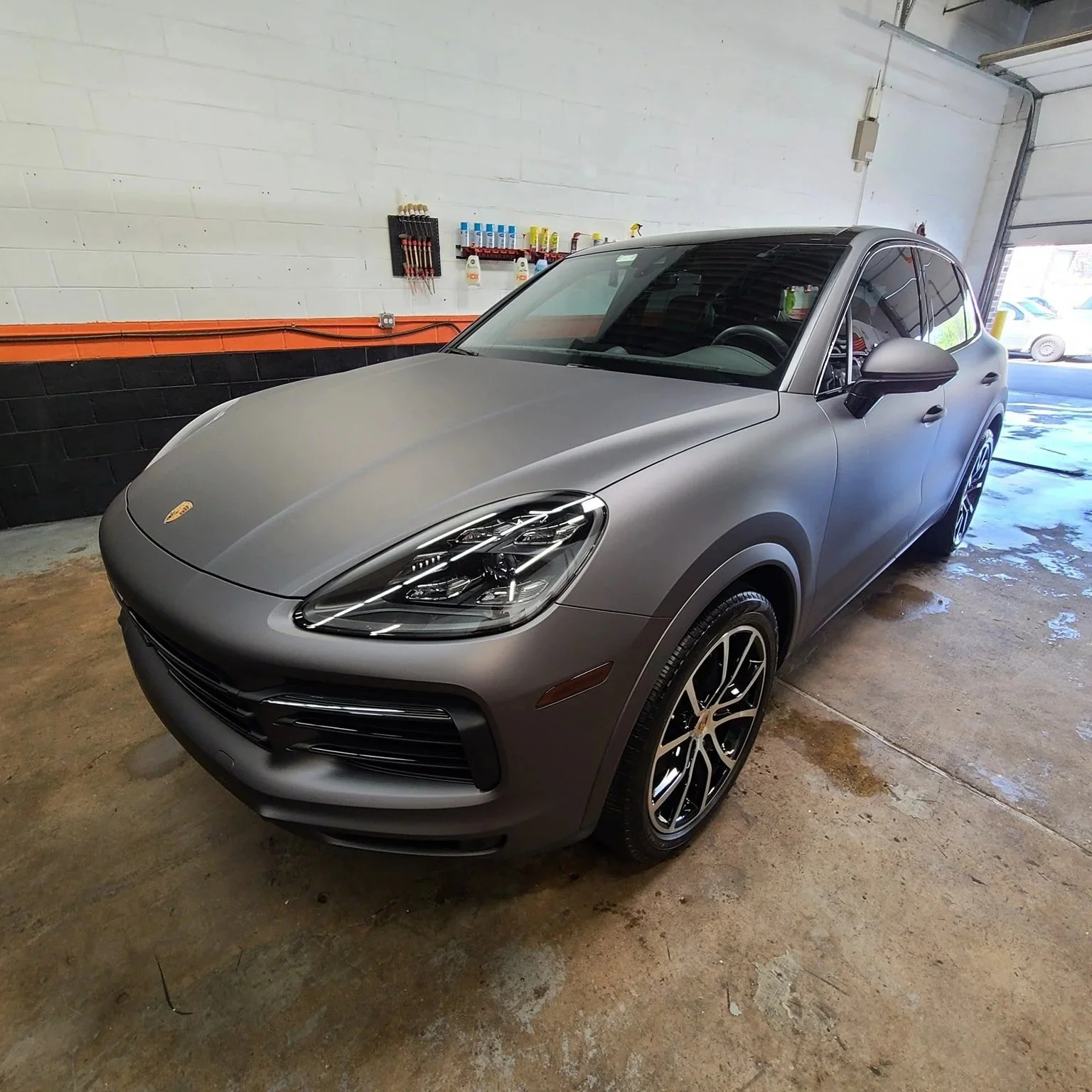 porsche car vinyl wrap