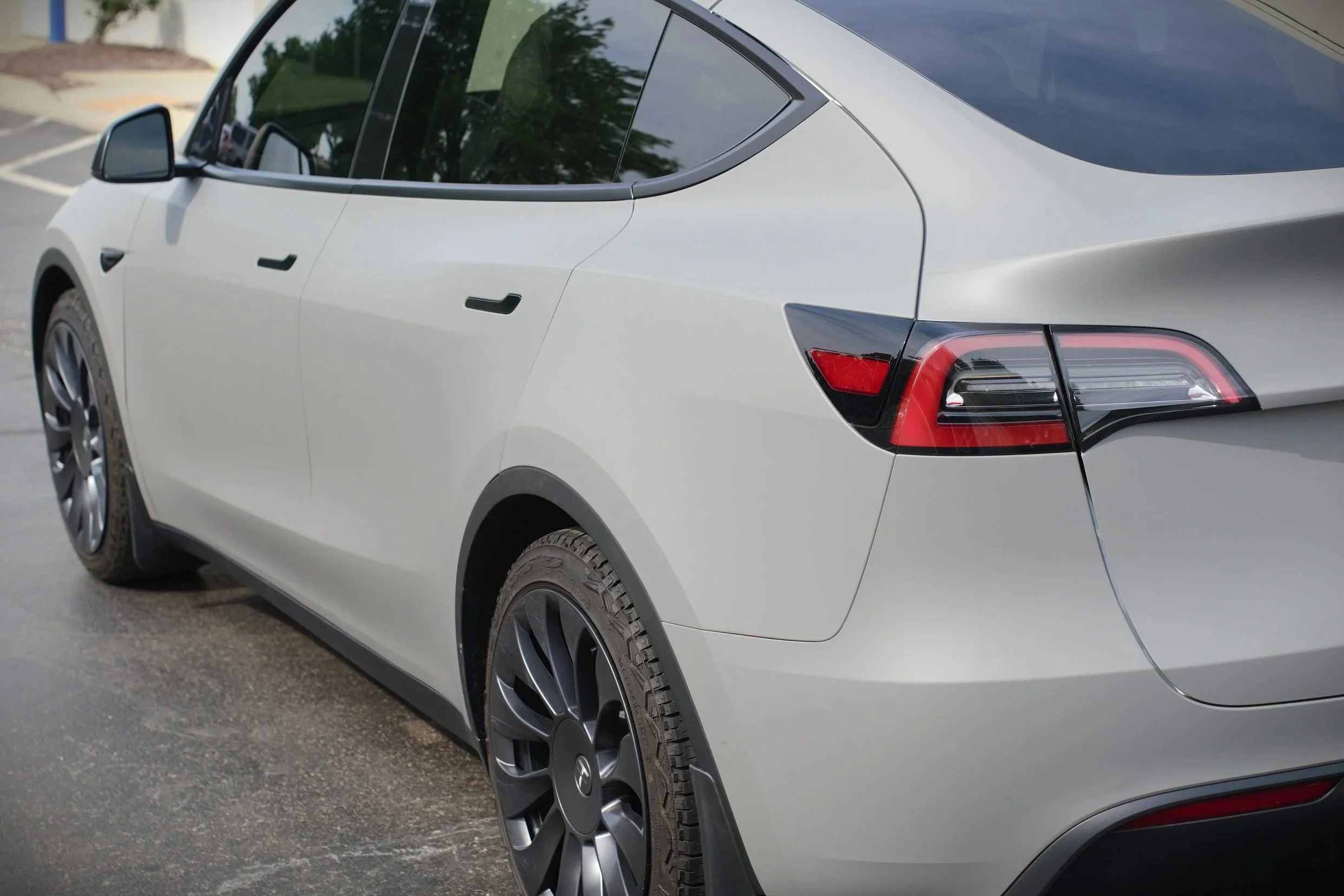 tesla color change vinyl wrap