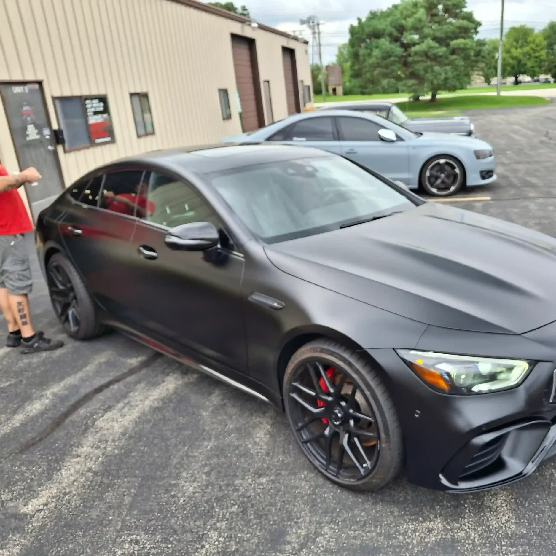 black matte ppf near me