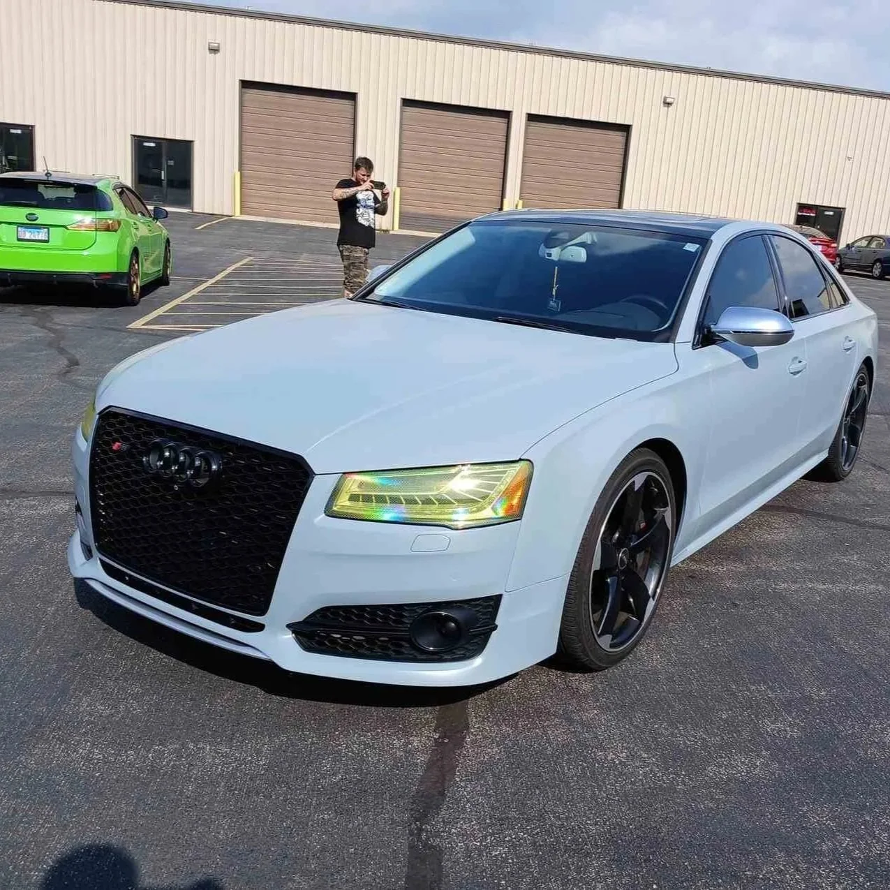 audi vinyl wrap