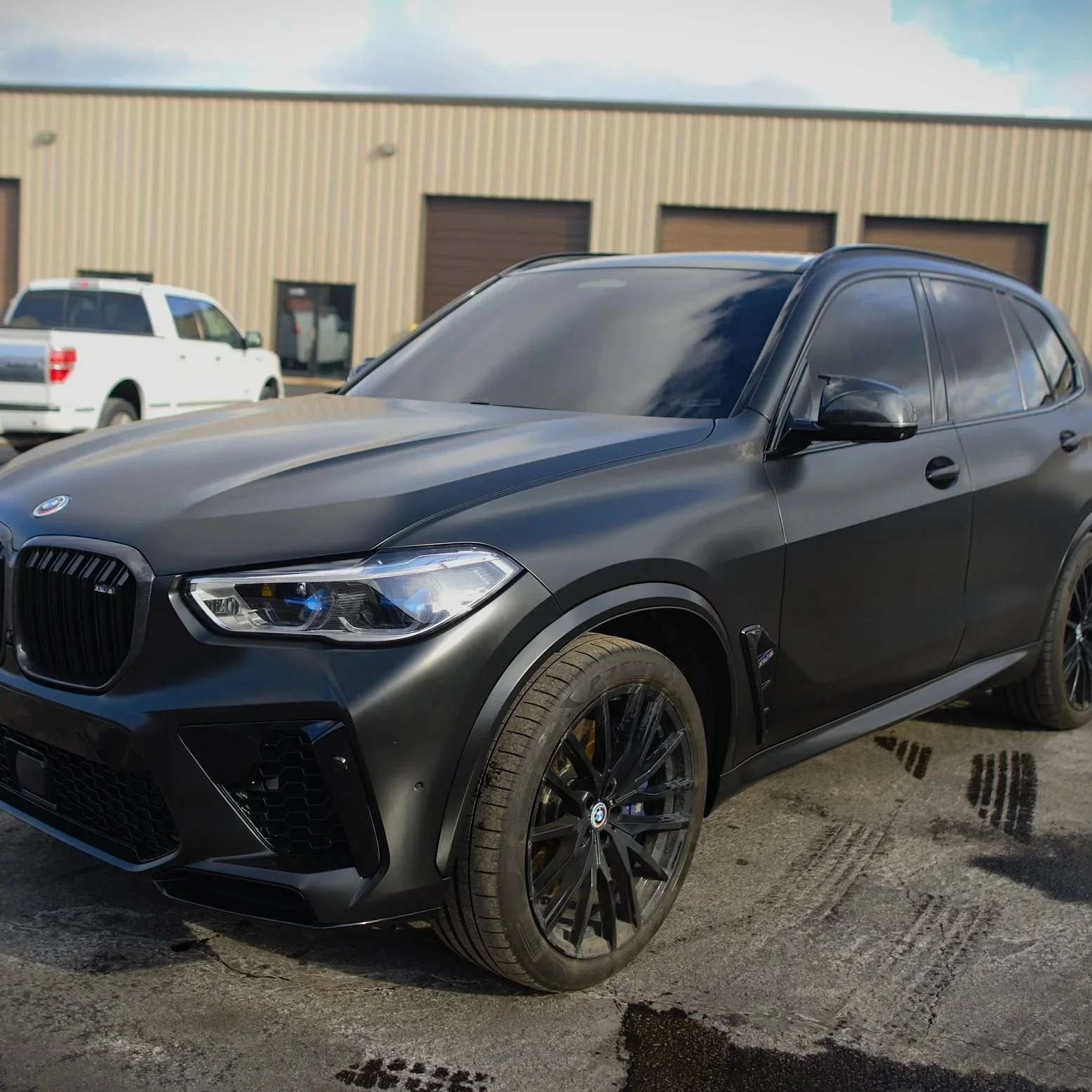 matte vinyl wrapping