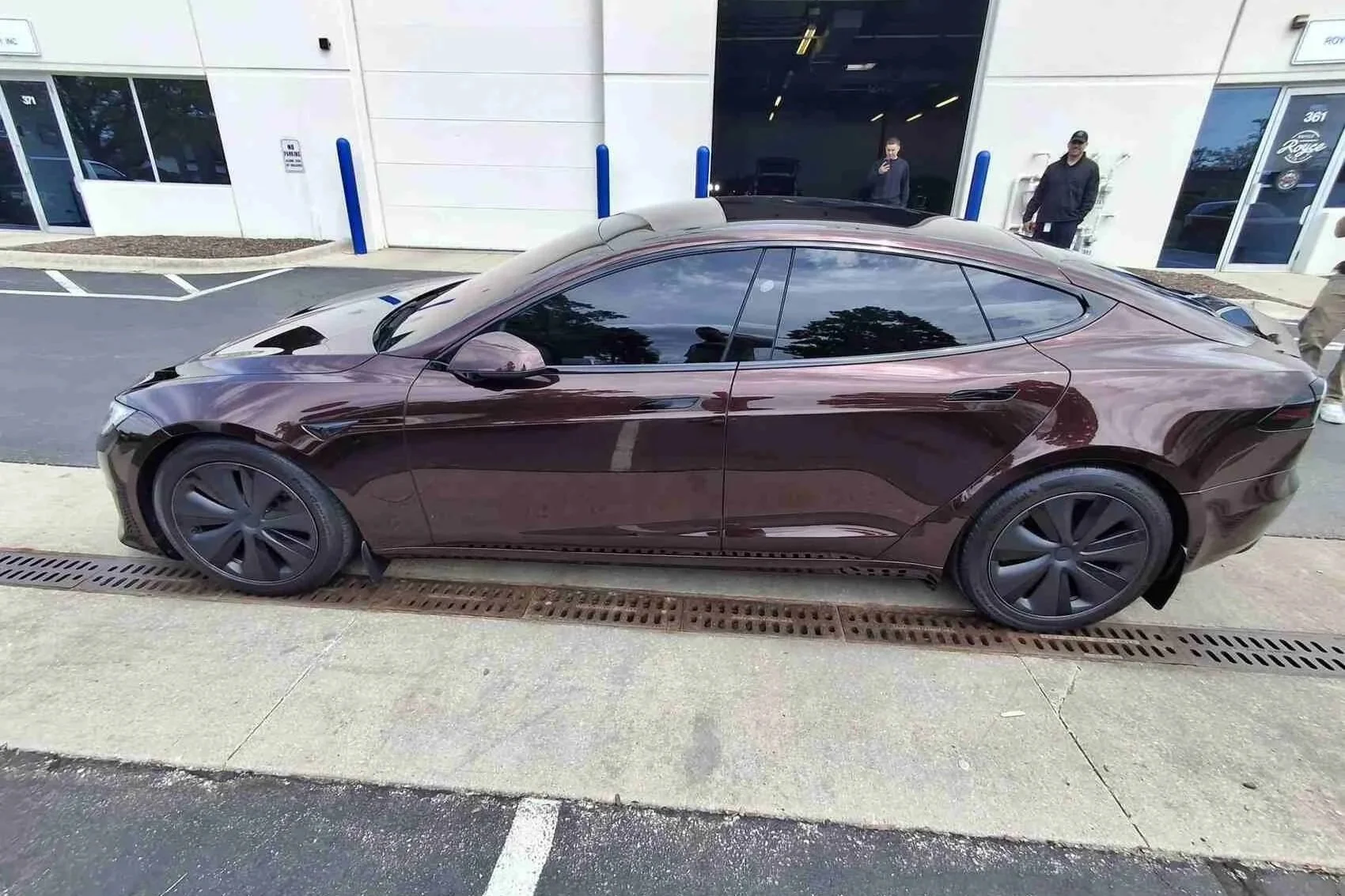 tesla colored ppf