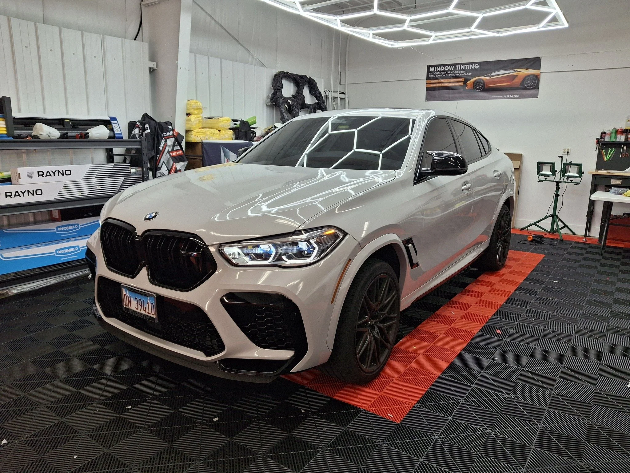 bmw x6m nardo grey 3m vinyl wrap