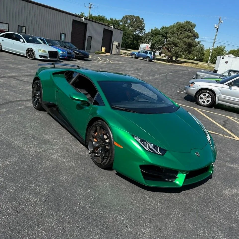 Lamborghini wrap in lake forest il
