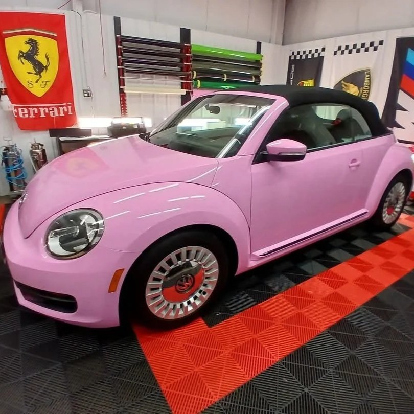 wrap my car in pink