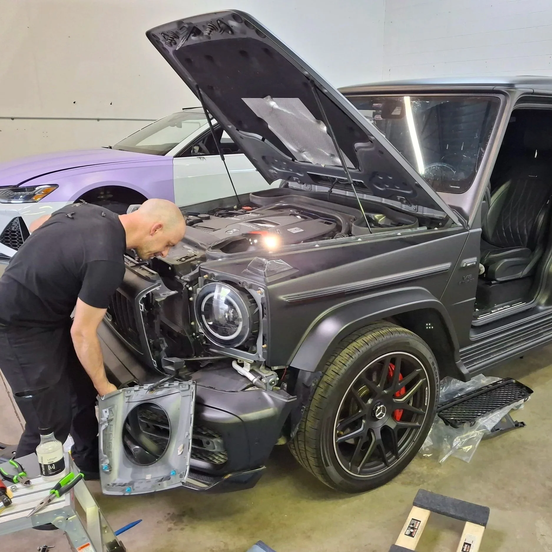 car wraps nearby