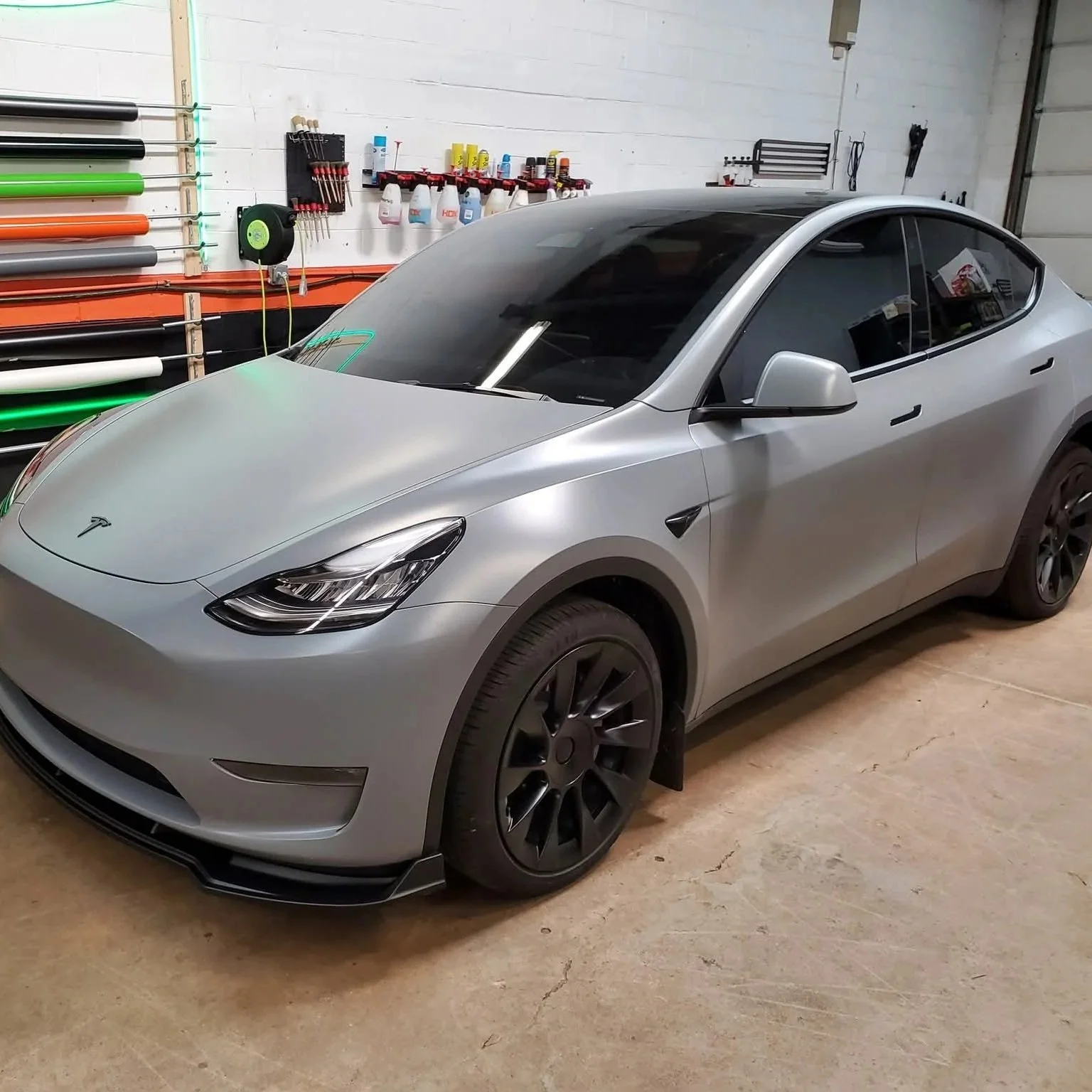 tesla vinyl wrap
