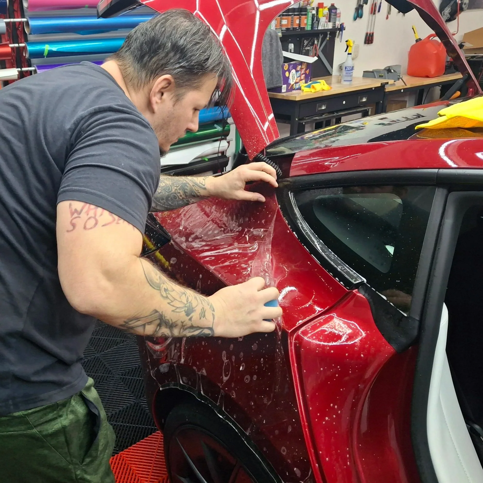 paint protection film, clear bra