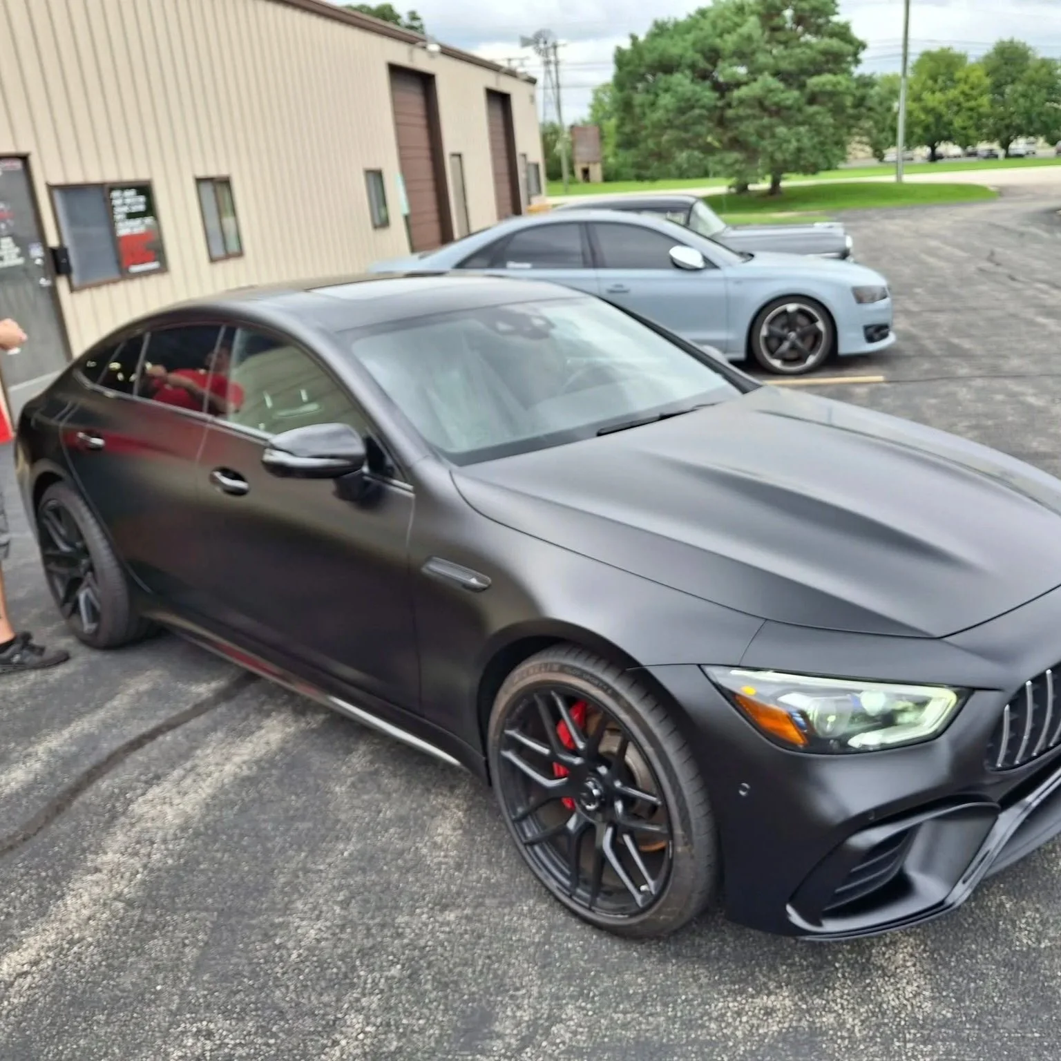 car wrap in matte finishes