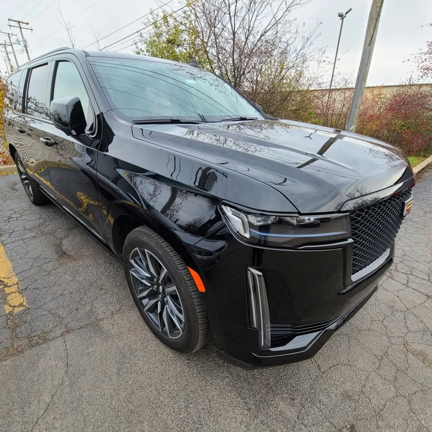 High-gloss color change PPF combining paint protection with a new look.