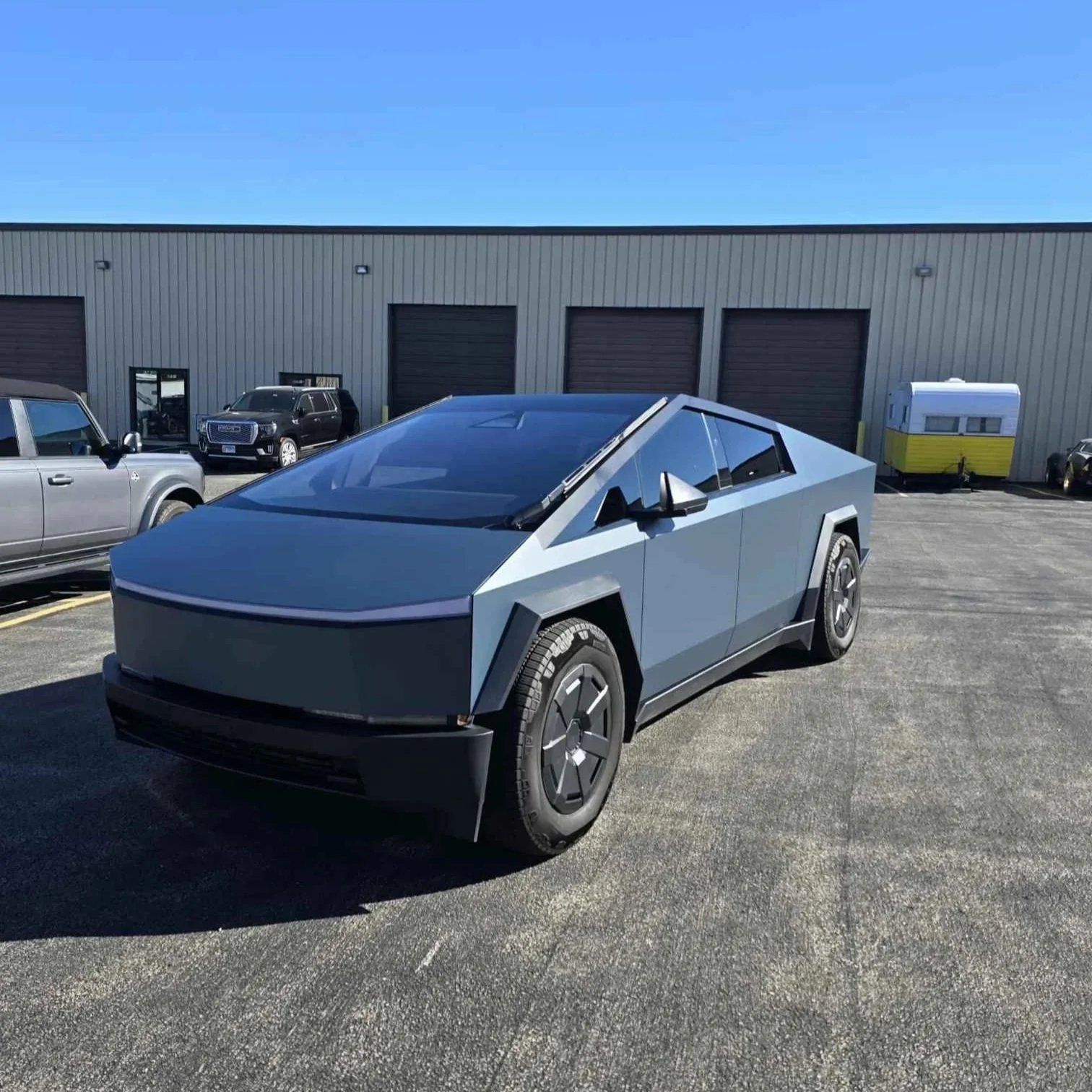 tesla cybertruck vinyl wrap