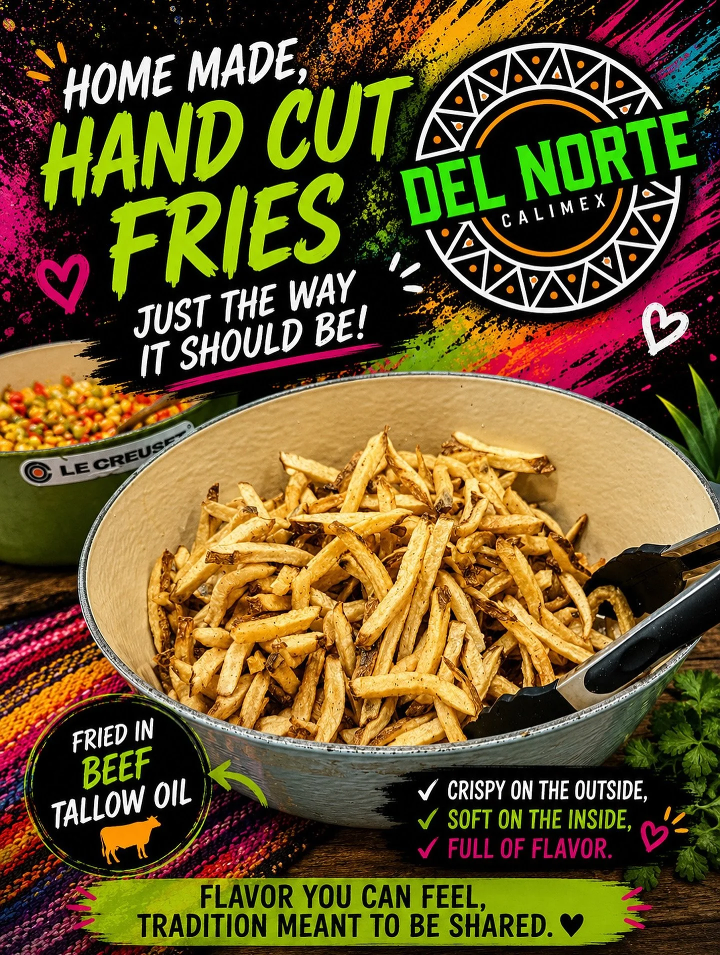 Enjoy your fries guilt free!🎉💚🙌