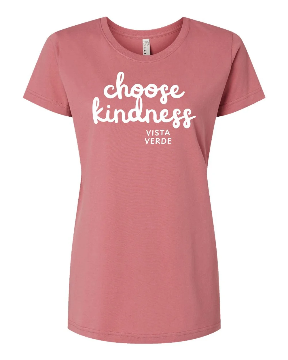 VV Choose Kindness Ladies Mauve T-Shirt
