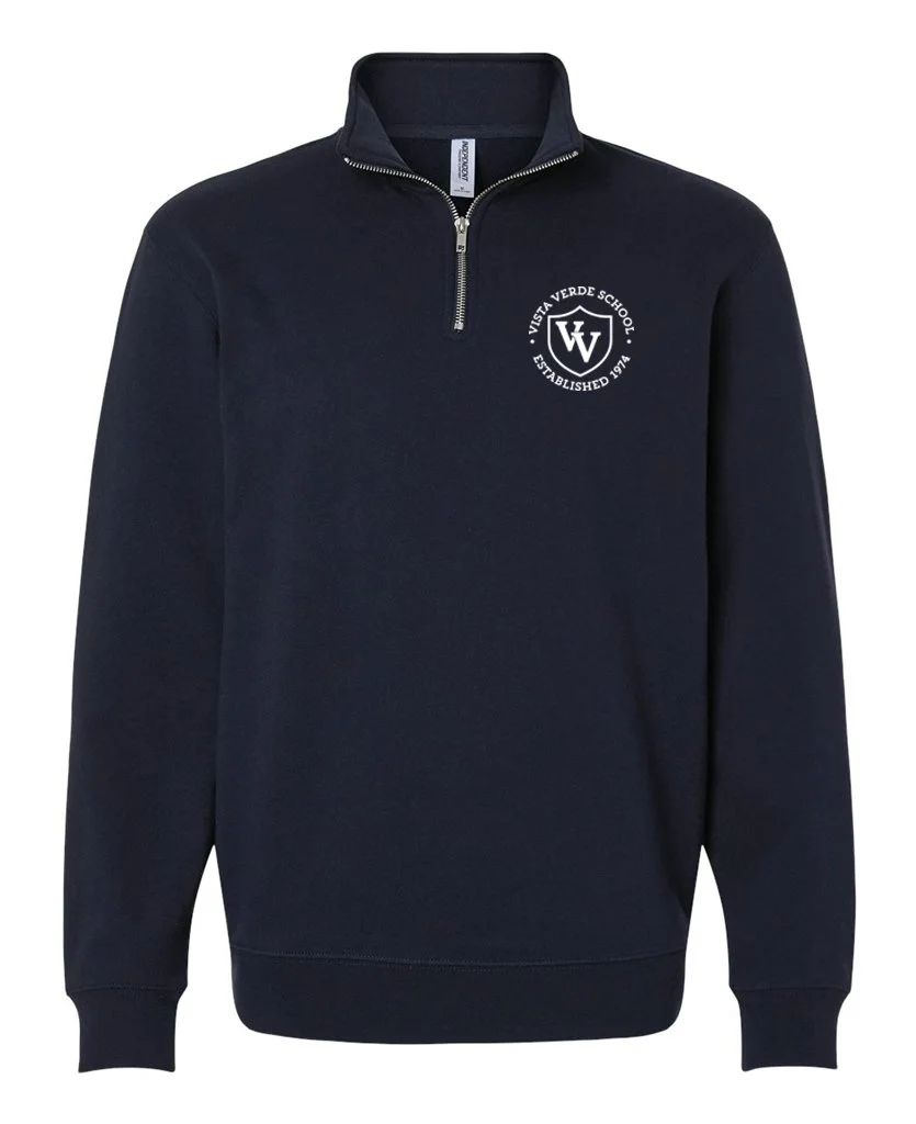 VV Prep School Quarter Zip Pullover - Navy