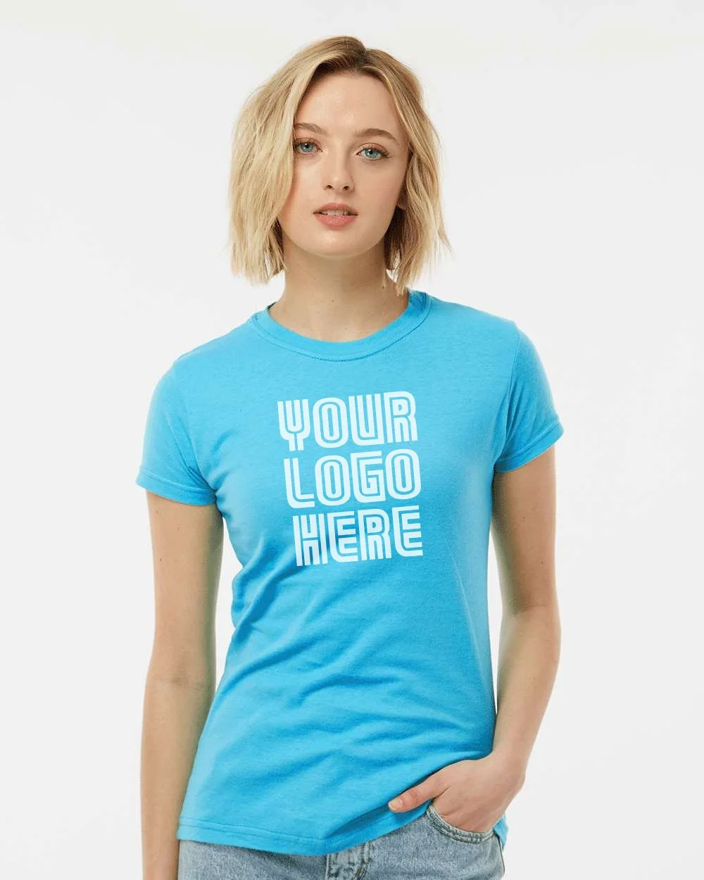 50 Custom Printed Ladies T-Shirts