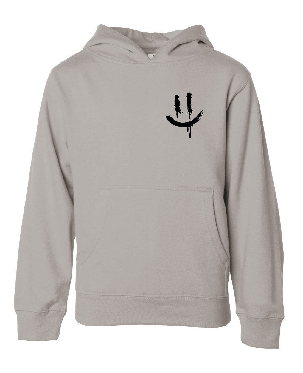 VV Smiley Face Pullover Hoodie
